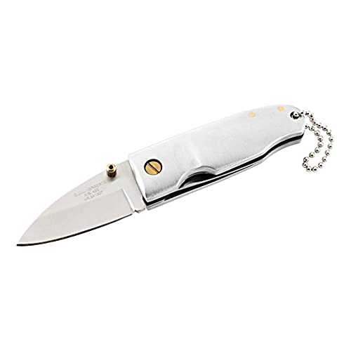 Herbertz Mini-Messer, rostfrei, Aluminium-Schalen, Einhandmesser, hochwertiges Klappmesser, scharfes Taschenmesser von Herbertz
