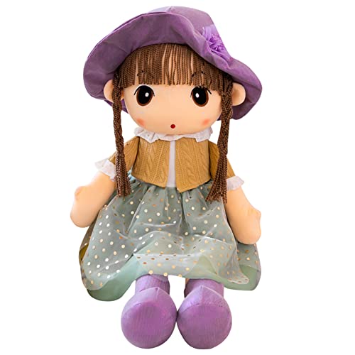 Herbests 45cm Stoffpuppen Mädchen, Schöne Kuschelpuppe mit Hut Rock Kleidung Niedliche Puppe Plüschpuppe Fee Puppe Plüschspielzeug Cartoon Deko Toy Geschenk Gift für Kinder Baby Mädchen,Gelb Herbests 45cm Stoffpuppen Mädchen, Schöne Kuschelpuppe mit Hut Rock Kleidung Niedliche Puppe Plüschpuppe Fee Puppe Plüschspielzeug Cartoon Deko Toy Geschenk Gift für Kinder Baby Mädchen,Gelb von Herbests