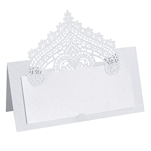 Herbests 50 Stück Hohle Tischkarten, Spitze Blumenmuster Hohle Namen Platzkarten Laser Namenskärtchen Tischkarten Namenskarten Sitzkarte Hohle Sitznummernkarten für Hochzeiten,Partys,Bankette,Weiss Herbests 50 Stück Hohle Tischkarten, Spitze Blumenmuster Hohle Namen Platzkarten Laser Namenskärtchen Tischkarten Namenskarten Sitzkarte Hohle Sitznummernkarten für Hochzeiten,Partys,Bankette,Weiss von Herbests