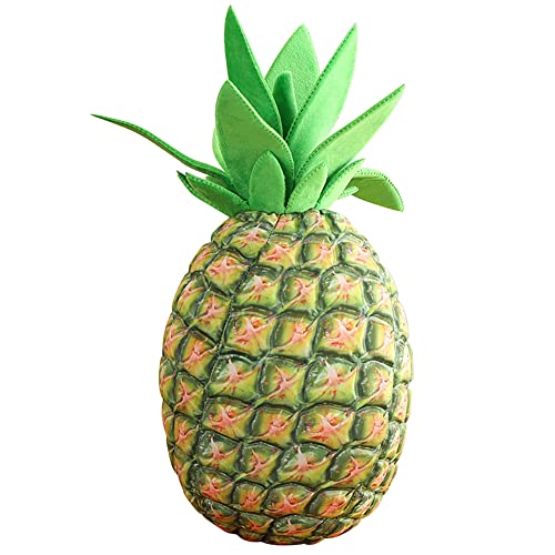 Herbests Ananas Plüsch Kissen, 48cm Lebensmittel Obst Komfort PlüschKissen Weiches Schlafkissen Sofa-Rückenkissen Raumdekoration Plüschpuppen Kinderspielzeug Geburtstagsgeschenk Für Kinder Mädchen Herbests Ananas Plüsch Kissen, 48cm Lebensmittel Obst Komfort PlüschKissen Weiches Schlafkissen Sofa-Rückenkissen Raumdekoration Plüschpuppen Kinderspielzeug Geburtstagsgeschenk Für Kinder Mädchen von Herbests