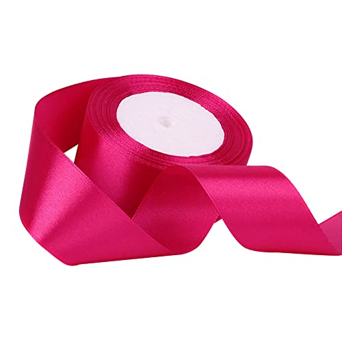 Herbests Satinband Rose 38mm Breit,22 Meter Breit Schleifenband Dekoband Geschenkband Bänder zum Basteln für Geschenkverpackungen Blumensträuße,Nähprojekte,Schleifenherstellung,Partydekoration Herbests Satinband Rose 38mm Breit,22 Meter Breit Schleifenband Dekoband Geschenkband Bänder zum Basteln für Geschenkverpackungen Blumensträuße,Nähprojekte,Schleifenherstellung,Partydekoration von Herbests