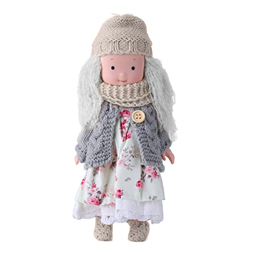 Weiche Stoffpuppe für Kinder Baby Mädchen,Kuschelpuppe mit Kleidung und Haaren Prinzessin Babypuppen Feen Puppe Plüsch Stofftier Spielzeug Geburtstagegeschenk für Kleinkinder Mädchen Ab 18 Monaten Weiche Stoffpuppe für Kinder Baby Mädchen,Kuschelpuppe mit Kleidung und Haaren Prinzessin Babypuppen Feen Puppe Plüsch Stofftier Spielzeug Geburtstagegeschenk für Kleinkinder Mädchen Ab 18 Monaten von Herbests