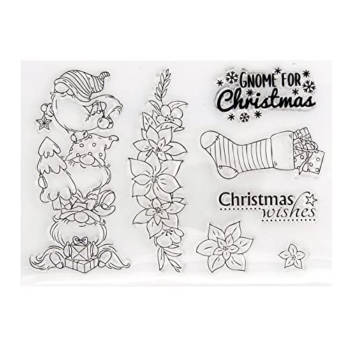 Weihnachten Stempel, Weihnachten Silikon Klar Stempel mit Schneeflocke Weihnachtsmann Hirsch Weihnachtsbaum Frohe Silikonstempel Vintage Clear Stempel für DIY, Scrapbooking, Kartenherstellung Weihnachten Stempel, Weihnachten Silikon Klar Stempel mit Schneeflocke Weihnachtsmann Hirsch Weihnachtsbaum Frohe Silikonstempel Vintage Clear Stempel für DIY, Scrapbooking, Kartenherstellung von Herbests