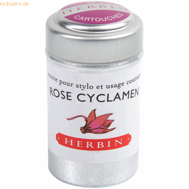 6 x Herbin Tintenpatronen VE=Dose mit 6 Stück Alpenveilchen 6 x Herbin Tintenpatronen VE=Dose mit 6 Stück Alpenveilchen von Herbin