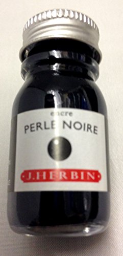 J. Herbin 10 ml Flasche Füllfederhalter Tinte. Perle Noire J. Herbin 10 ml Flasche Füllfederhalter Tinte. Perle Noire von Herbin