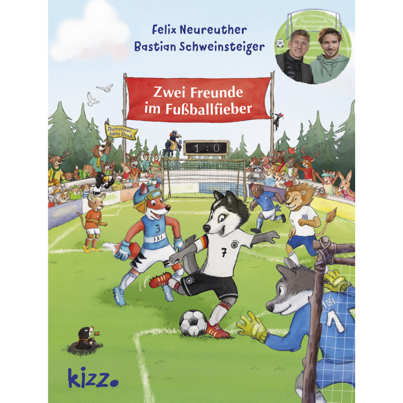 Zwei Freunde Im Fußballfieber - Felix Neureuther, Bastian Schweinsteiger, Gebunden von Herder, Freiburg