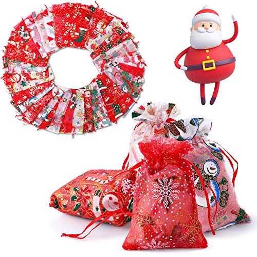 Herefun 33 Stück Organzabeutel Beutel Rot, Geschenk Beutel Organza mit Kordelzug, Organza Geschenkbeutel, Organza Geschenkband, Organza Geschenksackchen für Geschenke Süßwaren Weihnachten Verpackung Herefun 33 Stück Organzabeutel Beutel Rot, Geschenk Beutel Organza mit Kordelzug, Organza Geschenkbeutel, Organza Geschenkband, Organza Geschenksackchen für Geschenke Süßwaren Weihnachten Verpackung von Herefun