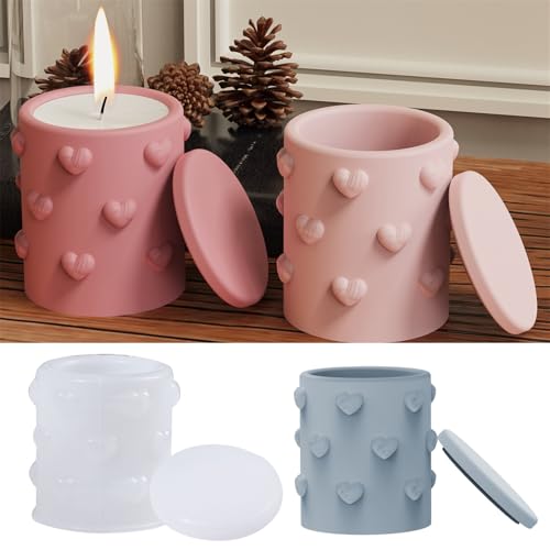 Aufbewahrungsbox Gießformen Silikon Aufbewahrungsbox mit Liebe Geprägt Silikonform Frühling, Silikonformen Gießformen Kerzenhalter Gießform für DIY Handwerk Aufbewahrungsbox Gießformen Silikon Aufbewahrungsbox mit Liebe Geprägt Silikonform Frühling, Silikonformen Gießformen Kerzenhalter Gießform für DIY Handwerk von Herfair