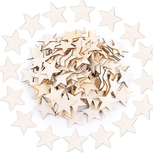 Herfair 50 PCS Holz Stern Wandsticker Kinderzimmer Wandtattoo Babyzimmer Wandaufkleber Kinderzimmer Wandsticker Wand Sticker Wanddeko Party Dekor Herfair 50 PCS Holz Stern Wandsticker Kinderzimmer Wandtattoo Babyzimmer Wandaufkleber Kinderzimmer Wandsticker Wand Sticker Wanddeko Party Dekor von Herfair
