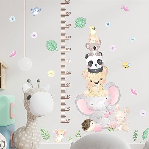Herfair Kinder Höhe Diagramm Wandtattoo Kinderzimmer Messlatte Kind, Elefant Panda Wandaufkleber Wandsticker DIY Wandbild Wandsticker für Kinderziemmer Dekor Herfair Kinder Höhe Diagramm Wandtattoo Kinderzimmer Messlatte Kind, Elefant Panda Wandaufkleber Wandsticker DIY Wandbild Wandsticker für Kinderziemmer Dekor von Herfair
