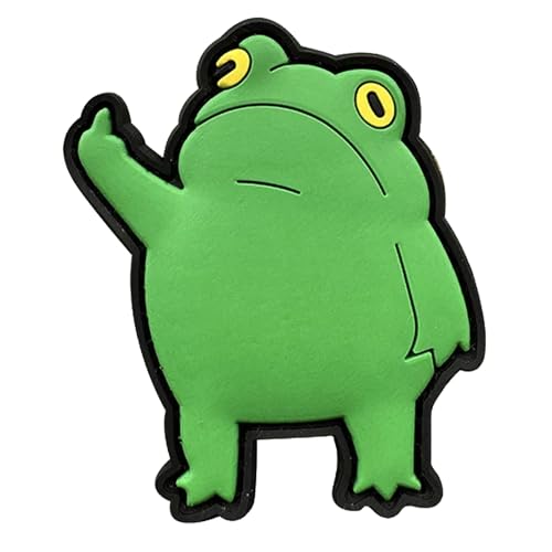 Herfair Klett Patch “Grüner Frosch” Patches Klett Militär PVC Aufnäher DIY Deko Klettpatches für Rucksack Bundeswehr Jacke von Herfair