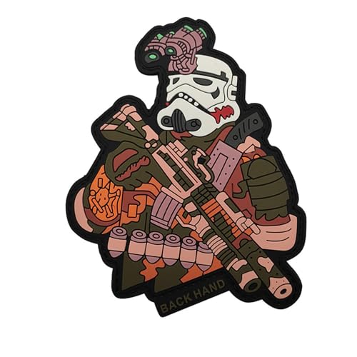 Herfair Patches Klett PVC Klett Patch Militär Patch DIY Deko Klettpatches für Rucksack Baseballkappe von Herfair