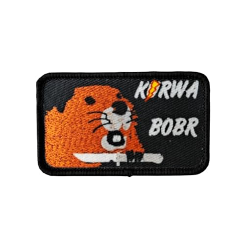 Klett Patch “Biber mit einem Messer” Patches Klett Militär drucken Aufnäher DIY Deko Klettpatches für Rucksack Bundeswehr Jacke Klett Patch “Biber mit einem Messer” Patches Klett Militär drucken Aufnäher DIY Deko Klettpatches für Rucksack Bundeswehr Jacke von Herfair