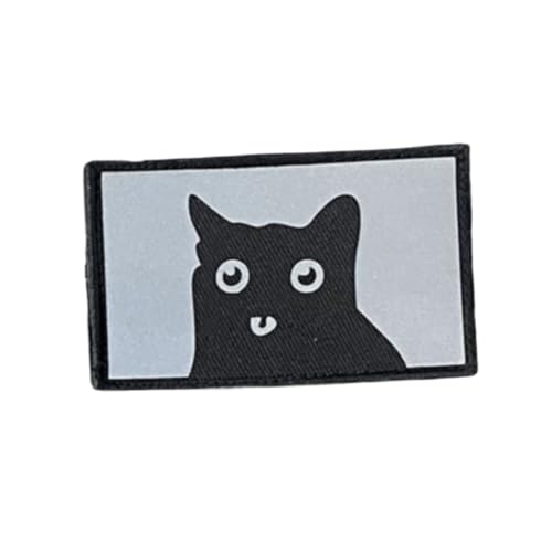 Klett Patch Black Cat Military Ethics Tactical Patch Gedrucktes Material Rucksack Aufkleber Abzeichen Klettband Klett Patch Black Cat Military Ethics Tactical Patch Gedrucktes Material Rucksack Aufkleber Abzeichen Klettband von Herfair