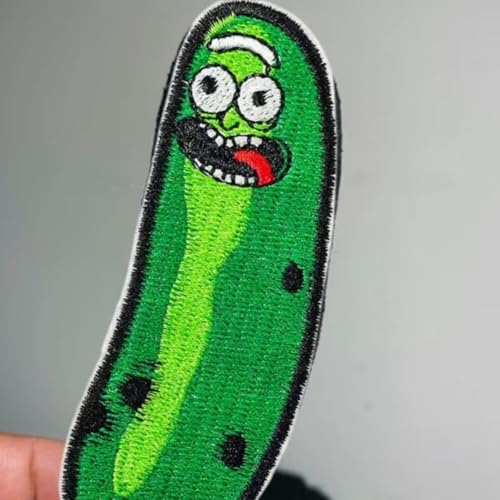 Klett Patch "Cartoon Fruit Cucumber" Embroidered Patch Klett Für Kleidung Rucksäcke Taktische Moral Militär Patches Aufkleber Abzeichen Baseballkappe Weste Patches Klett Patch "Cartoon Fruit Cucumber" Embroidered Patch Klett Für Kleidung Rucksäcke Taktische Moral Militär Patches Aufkleber Abzeichen Baseballkappe Weste Patches von Herfair