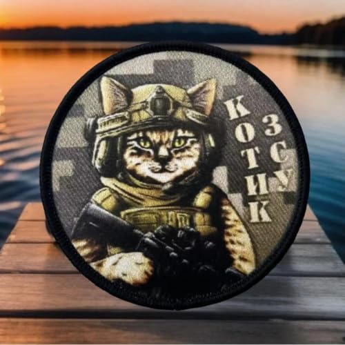 Klett Patch "Cat" Patches Klett Für Kleidung Rucksäcke Taktische Moral Militär Aufkleber Abzeichen Baseballkappe Weste Patches von Herfair