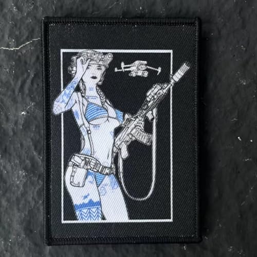 Klett Patch "Drone Female Warrior" Patches Klett Drucken Taktische Moral Militär Abzeichen Patches Für Taktische Kleidung Rucksack Baseballkappe Uniform Klett Patch "Drone Female Warrior" Patches Klett Drucken Taktische Moral Militär Abzeichen Patches Für Taktische Kleidung Rucksack Baseballkappe Uniform von Herfair