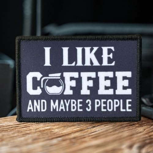Klett Patch “I LIKE COFFEE” Patches Klett Militär Drucken Aufnäher DIY Deko Klettpatches Für Rucksack Bundeswehr Jacke Klett Patch “I LIKE COFFEE” Patches Klett Militär Drucken Aufnäher DIY Deko Klettpatches Für Rucksack Bundeswehr Jacke von Herfair