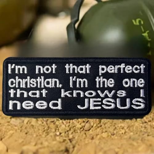 Klett Patch "I Need JESUS" Embroidered Patch Klett Für Kleidung Rucksäcke Taktische Moral Militär Patches Aufkleber Abzeichen Baseballkappe Weste Patches von Herfair