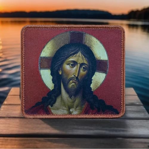 Klett Patch "Jesus" Patch Klett Für Kleidung Rucksäcke Taktische Moral Militär Patches Aufkleber Abzeichen Klettpatches von Herfair