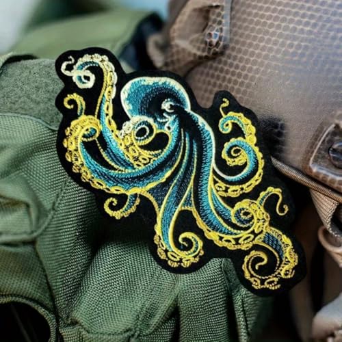Klett Patch "Octopus" Embroidered Patch Klett Für Kleidung Rucksäcke Taktische Moral Militär Patches Aufkleber Abzeichen Baseballkappe Weste Patches Klett Patch "Octopus" Embroidered Patch Klett Für Kleidung Rucksäcke Taktische Moral Militär Patches Aufkleber Abzeichen Baseballkappe Weste Patches von Herfair