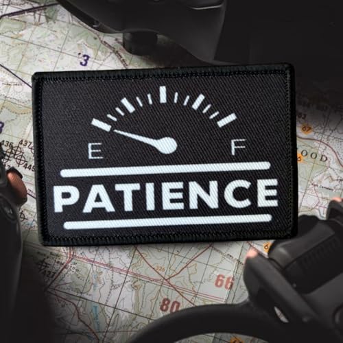 Klett Patch “Out of Patience” Patches Klett Militär Drucken Aufnäher DIY Deko Klettpatches Für Klett Patch “Out of Patience” Patches Klett Militär Drucken Aufnäher DIY Deko Klettpatches Für von Herfair