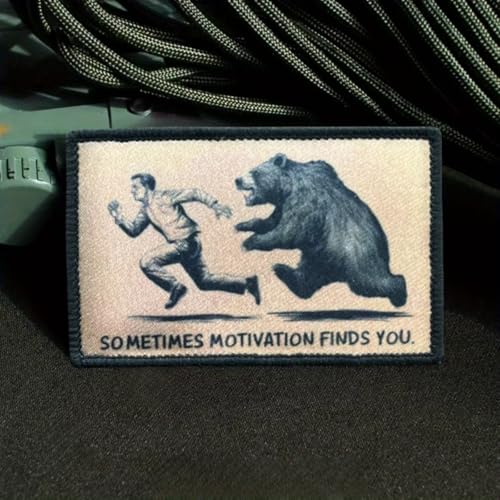 Klett Patch "SOMETIMES MOTIVATION FINDS YOU" Patches Klett Drucken Taktische Moral Militär Abzeichen Patches Für Taktische Kleidung Rucksack Baseballkappe Uniform Klett Patch "SOMETIMES MOTIVATION FINDS YOU" Patches Klett Drucken Taktische Moral Militär Abzeichen Patches Für Taktische Kleidung Rucksack Baseballkappe Uniform von Herfair