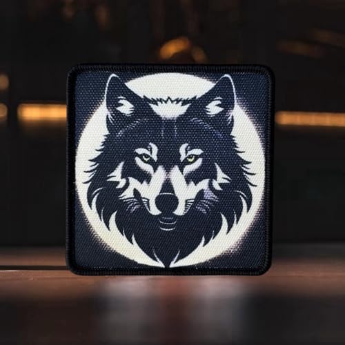Klett Patches, "Wolf" Moral Patches, Militär Patches, Perfekt Für Ihre Taktische Militärische Ausrüstung, Rucksack, Hut, Weste, Jacke Usw. Klett Patches, "Wolf" Moral Patches, Militär Patches, Perfekt Für Ihre Taktische Militärische Ausrüstung, Rucksack, Hut, Weste, Jacke Usw. von Herfair