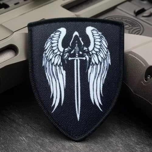 Punishing Angel Fun Patches Militär Patch - Klett Patches, Aufnäher Taktische Moral Badge, Klettpatches, Für Taktische Kleidung Rucksack Baseballkappe von Herfair