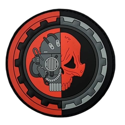 Taktische Moral Patches Klett, Maske Schädel, Pvc Material Patch Für Westen, Jacken, Rucksäcke, T-Shirts Und Mehr! Taktische Moral Patches Klett, Maske Schädel, Pvc Material Patch Für Westen, Jacken, Rucksäcke, T-Shirts Und Mehr! von Herfair