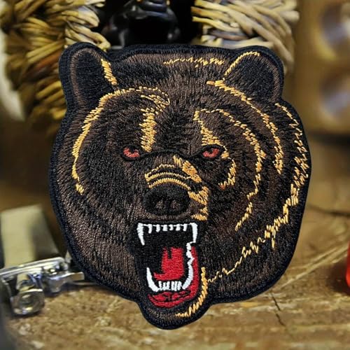 Taktische Moralabzeichen, „Brauner Bär“ Lustige Gestickte Aufnäher, DIY Dekorative Aufkleber Für Militärische Rucksäcke, Mützen, Flugjacken Taktische Moralabzeichen, „Brauner Bär“ Lustige Gestickte Aufnäher, DIY Dekorative Aufkleber Für Militärische Rucksäcke, Mützen, Flugjacken von Herfair