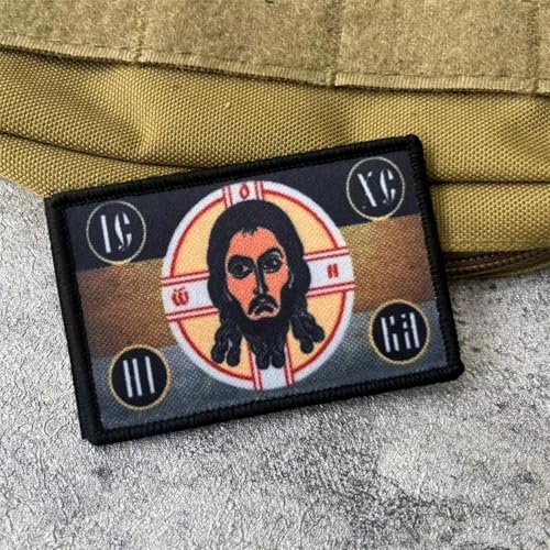 Taktischer Abzeichen "Jesus Imperial Flag" Gedruckter Haken Und Loop -Patch, Der Im Allgemeinen Für DIY-dekorative Aufkleber Auf Militärischen Rucksäcken, Flugjacken Und Baseballkappen Verwendet Wird. Taktischer Abzeichen "Jesus Imperial Flag" Gedruckter Haken Und Loop -Patch, Der Im Allgemeinen Für DIY-dekorative Aufkleber Auf Militärischen Rucksäcken, Flugjacken Und Baseballkappen Verwendet Wird. von Herfair