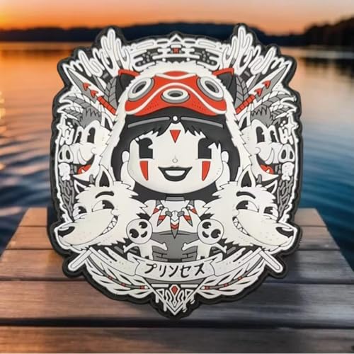 Taktischer Klettverschluss, "Die Prinzessin Des Waldes", PVC-Material Klett Patch, Geeignet Für Westen, Jacken, Rucksäcke, T-Shirts, Etc. Taktischer Klettverschluss, "Die Prinzessin Des Waldes", PVC-Material Klett Patch, Geeignet Für Westen, Jacken, Rucksäcke, T-Shirts, Etc. von Herfair