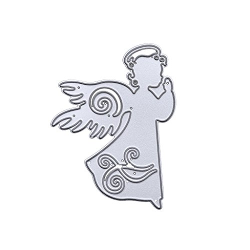 Hergon Engel Stanzschablone Scrapbooking, Metal Stanzformen Schablone DIY Scrapbooking Prägeschablonen Album Papier Karte Handwerk Hergon Engel Stanzschablone Scrapbooking, Metal Stanzformen Schablone DIY Scrapbooking Prägeschablonen Album Papier Karte Handwerk von Hergon