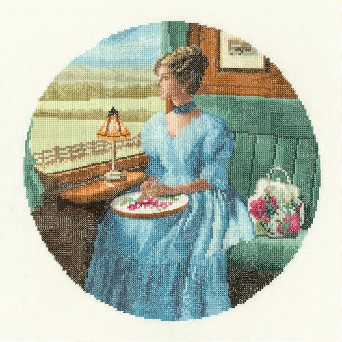 Heritage Crafts Kreuzstich-Set, Elizabeth John Clayton Elegance, Aida von Heritage Crafts