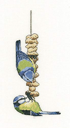 Heritage Kreuzstich Set Aida Blaumeisen (A), Zählmuster, LDBT1307-A, 8,5x18cm von Heritage Crafts