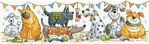 Heritage Kreuzstich Set Aida "Hunde show", Zählmuster, KCDS1540-A, 37,5x10,5cm Heritage Kreuzstich Set Aida "Hunde show", Zählmuster, KCDS1540-A, 37,5x10,5cm von Heritage