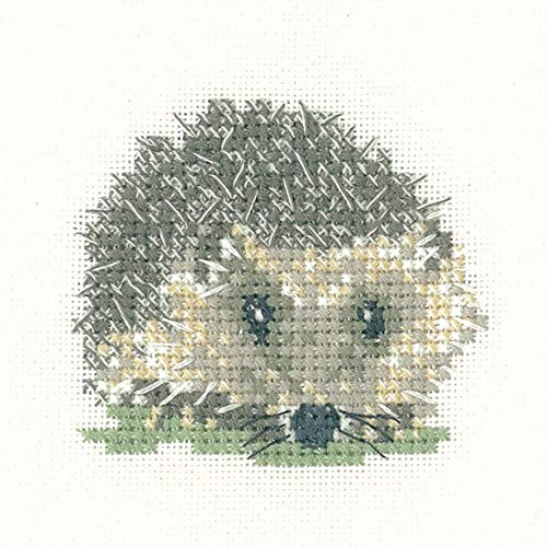 Heritage Kreuzstich Set Aida "Igel (A)", Zählmuster, LFHH1136-A, 5,5x6,5cm von Heritage Crafts