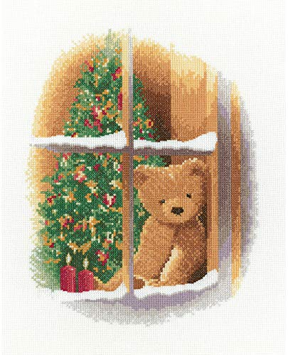 Heritage Kreuzstich Set Zählstoff "William zu Weihnachten", Zählmuster, TWC1524-E, 19,5x25cm Heritage Kreuzstich Set Zählstoff "William zu Weihnachten", Zählmuster, TWC1524-E, 19,5x25cm von Heritage