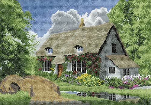 Heritage Crafts Kreuzstich Set mit Zählmuster Sommerhaus Heritage Crafts Kreuzstich Set mit Zählmuster Sommerhaus von Heritage Crafts