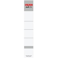 10 herlitz Einsteck-Rückenschilder maX.file weiß für 5,0 cm Rückenbreite 10 herlitz Einsteck-Rückenschilder maX.file weiß für 5,0 cm Rückenbreite von Herlitz