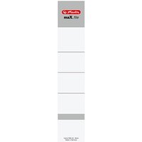 10 herlitz Ordneretiketten maX.file weiß für 5,0 cm Rückenbreite 10 herlitz Ordneretiketten maX.file weiß für 5,0 cm Rückenbreite von Herlitz