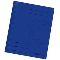 10 herlitz Schnellhefter Karton dunkelblau DIN A4 10 herlitz Schnellhefter Karton dunkelblau DIN A4 von Herlitz