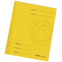 10 herlitz Schnellhefter Karton gelb DIN A4 10 herlitz Schnellhefter Karton gelb DIN A4 von Herlitz