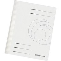 10 herlitz Schnellhefter Karton weiß DIN A4 10 herlitz Schnellhefter Karton weiß DIN A4 von Herlitz