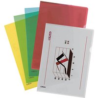 10 herlitz Sichthüllen DIN A4 farbsortiert genarbt 0,19 mm 10 herlitz Sichthüllen DIN A4 farbsortiert genarbt 0,19 mm von Herlitz