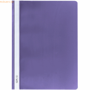 10 x Herlitz Schnellhefter A4 PP lila 10 x Herlitz Schnellhefter A4 PP lila von Herlitz