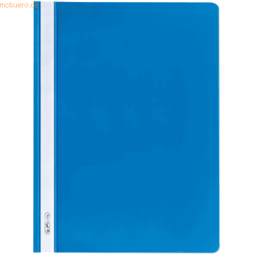 10 x Herlitz Sichthefter PP A4 hellblau 10 x Herlitz Sichthefter PP A4 hellblau von Herlitz