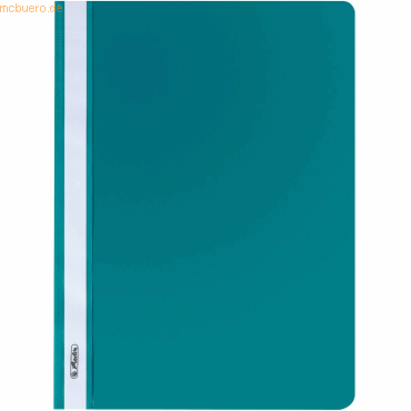 10 x Herlitz Sichthefter PP A4 türkis von Herlitz
