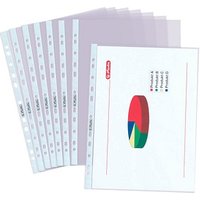 100 herlitz Prospekthüllen DIN A4 transparent genarbt 0,08 mm 100 herlitz Prospekthüllen DIN A4 transparent genarbt 0,08 mm von Herlitz